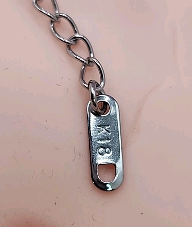NEW Louise Carter Kauai Bracelet Silver. Stainless Steel & 18K Gold PVD Coating