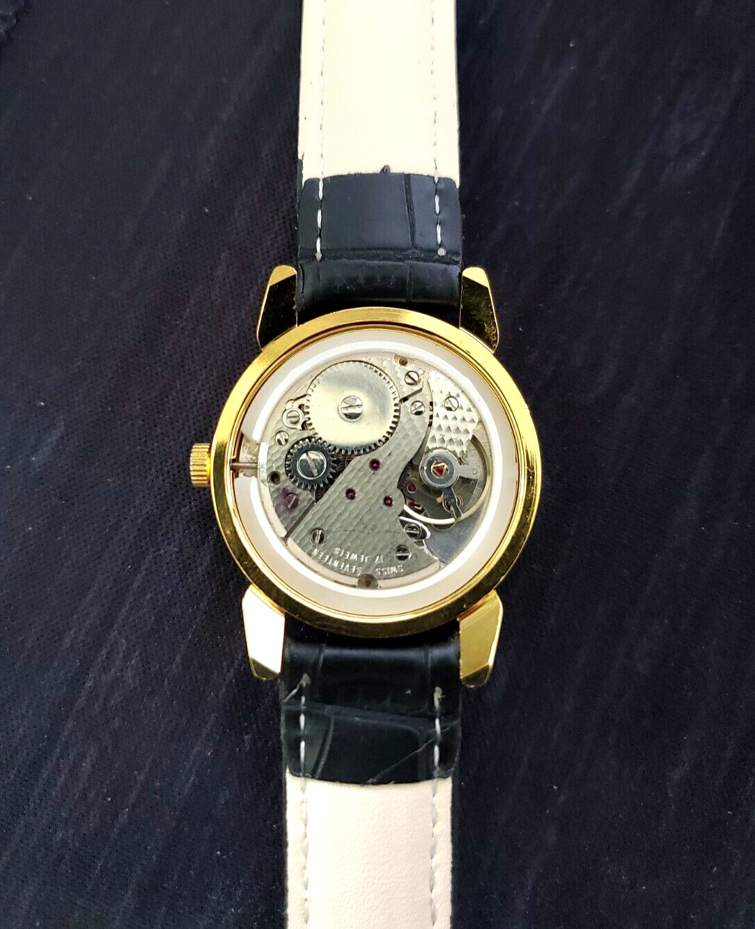 RARE Camy Geneve Mechanical Swiss Watch Restored Serviced Runs Excellent