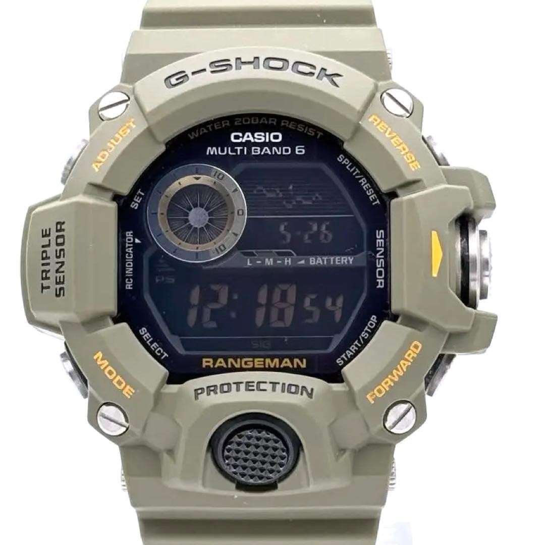 CASIO G-SHOCK GW-9400J-3JF Khaki Rangeman Men’s Watch From Japan