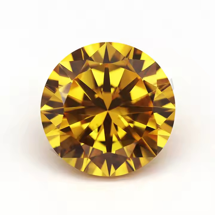 Elegant 1 Carat Natural Yellow Diamond – VVS1 | Round | D Color Certified Z18