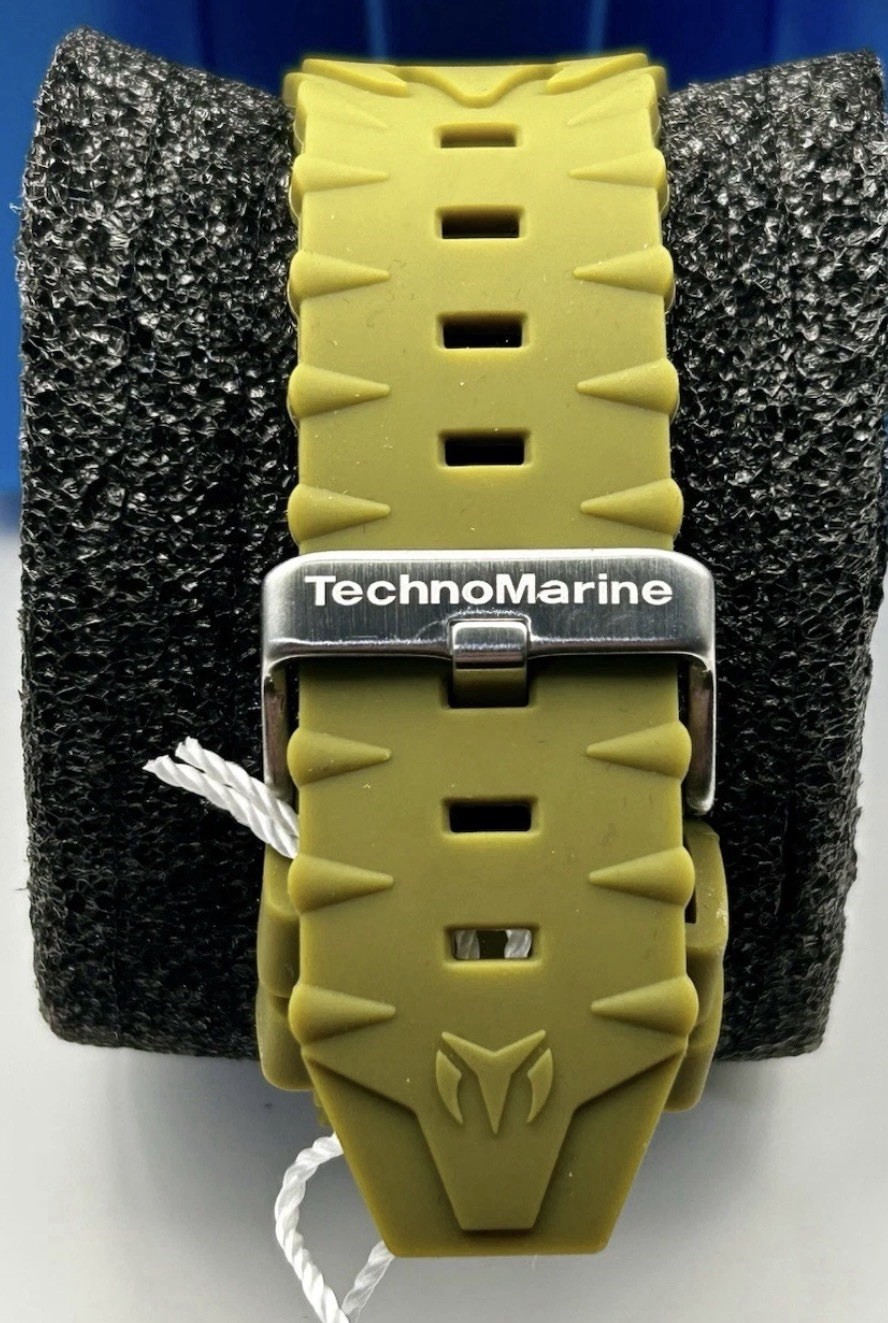 🔥 TechnoMarine Cruise JellyFish 45mm With Crystals Men’s Olive Black TM-181183