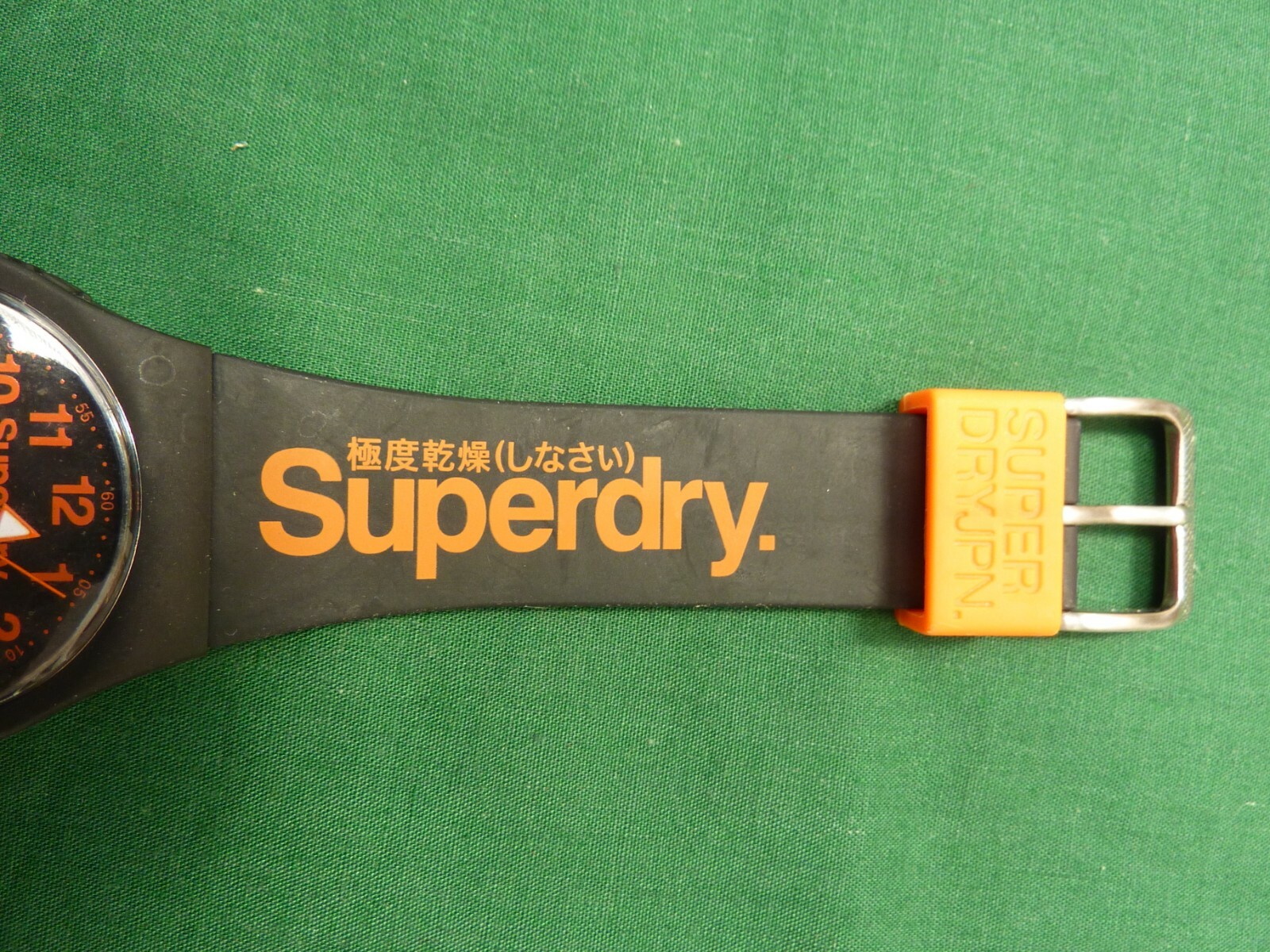 SUPERDRY PROFESSIONAL TIMEPIECE – BLACK/ORANGE SYG164B