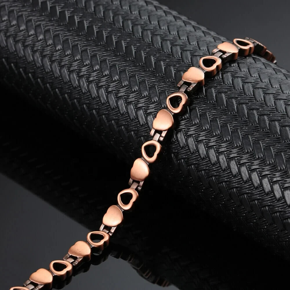 Magnetic pure copper anklet with 15 high quality magnet ,free UK delivery, gift