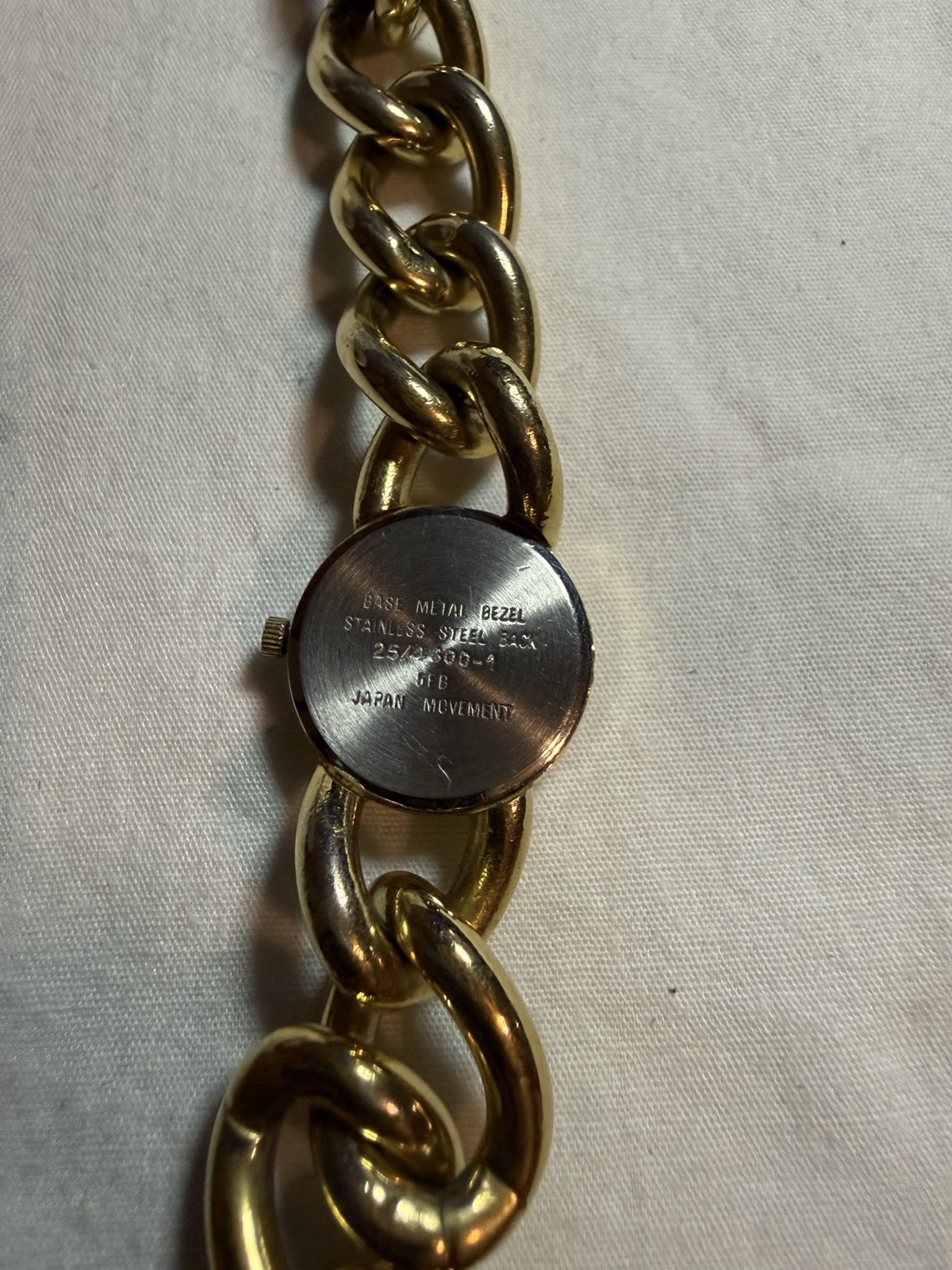 Armitron Women’s Gold Tone Chain Link Watch