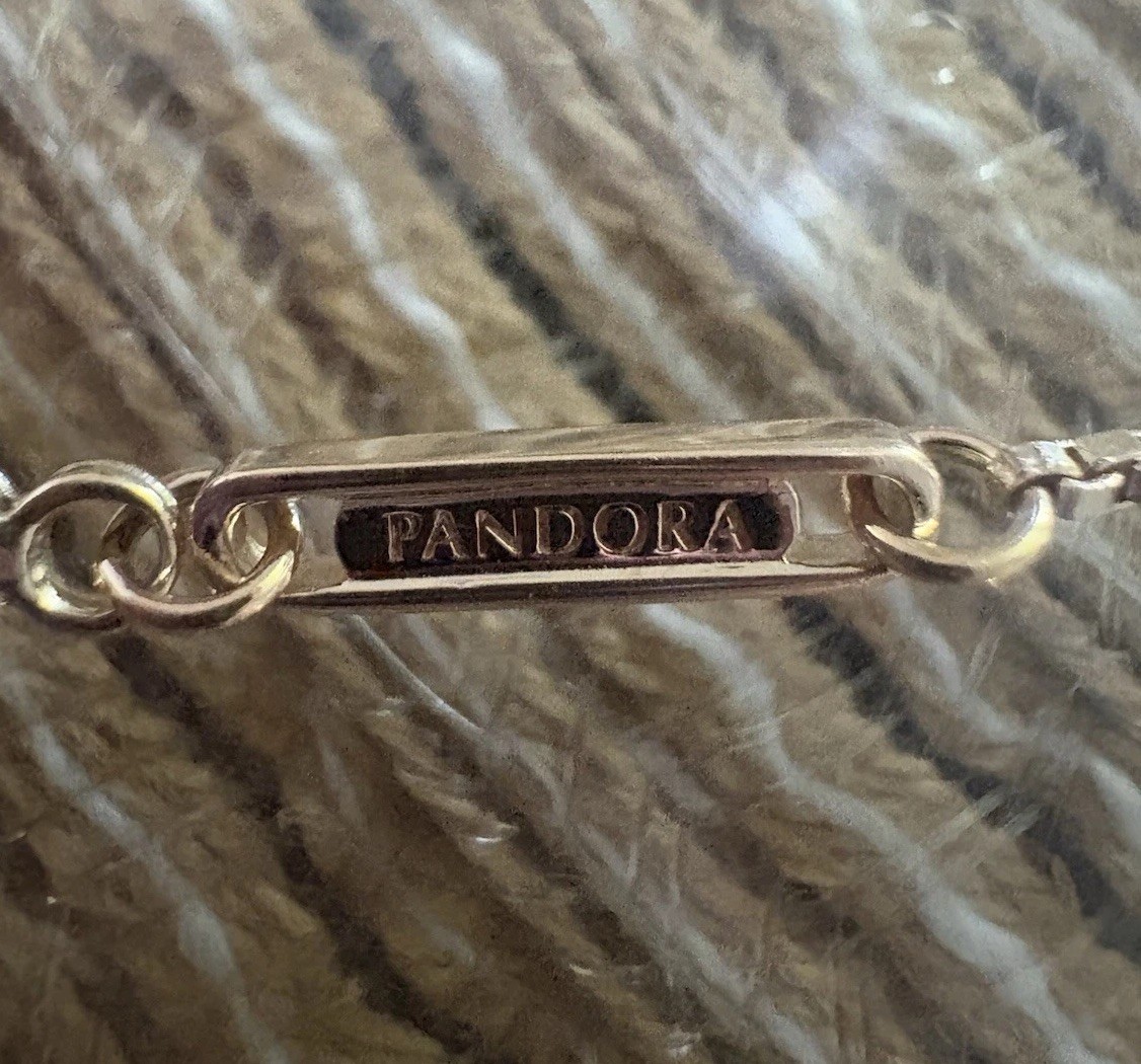PANDORA INFINITE 14k Yellow Gold 0.25 TCW Lab-grown Diamond Pendant Necklace