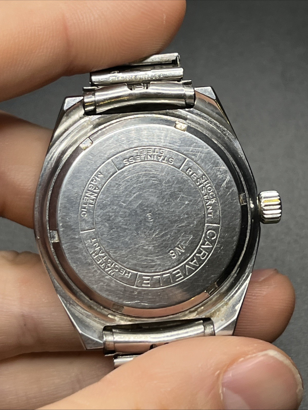 1978 Caravelle Set-O-Matic 666 Devil Diver Dual-Day Ref. Q110 Wristwatch (015)