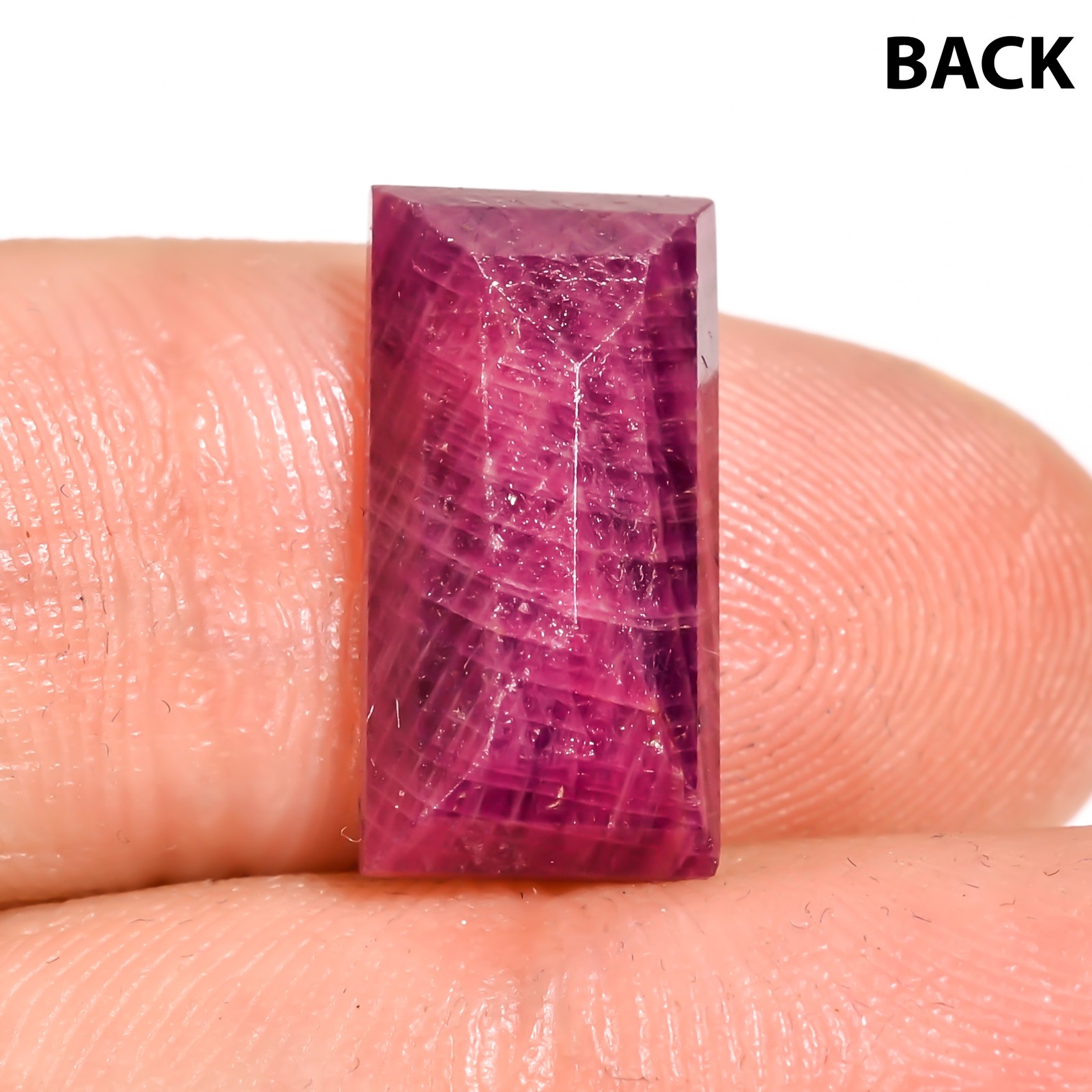 8.45 CT Natural Red RUBY Precious Octagon Cut Quality Gemstone 7x15x4 mm FD239