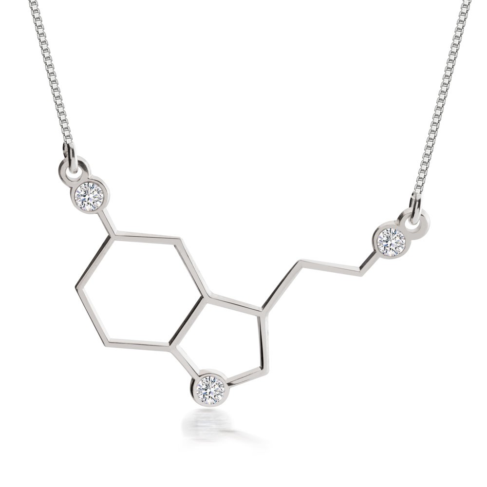 Serotonin Necklace gift handmade