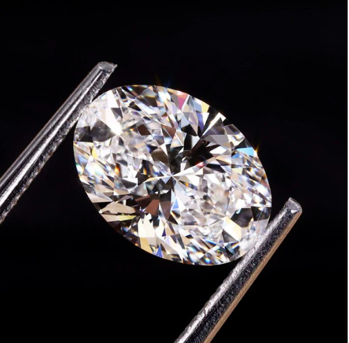 Loose CVD Lab-Grown Diamond 6 x 8 mm Oval – D Color – Clarity IF Certified