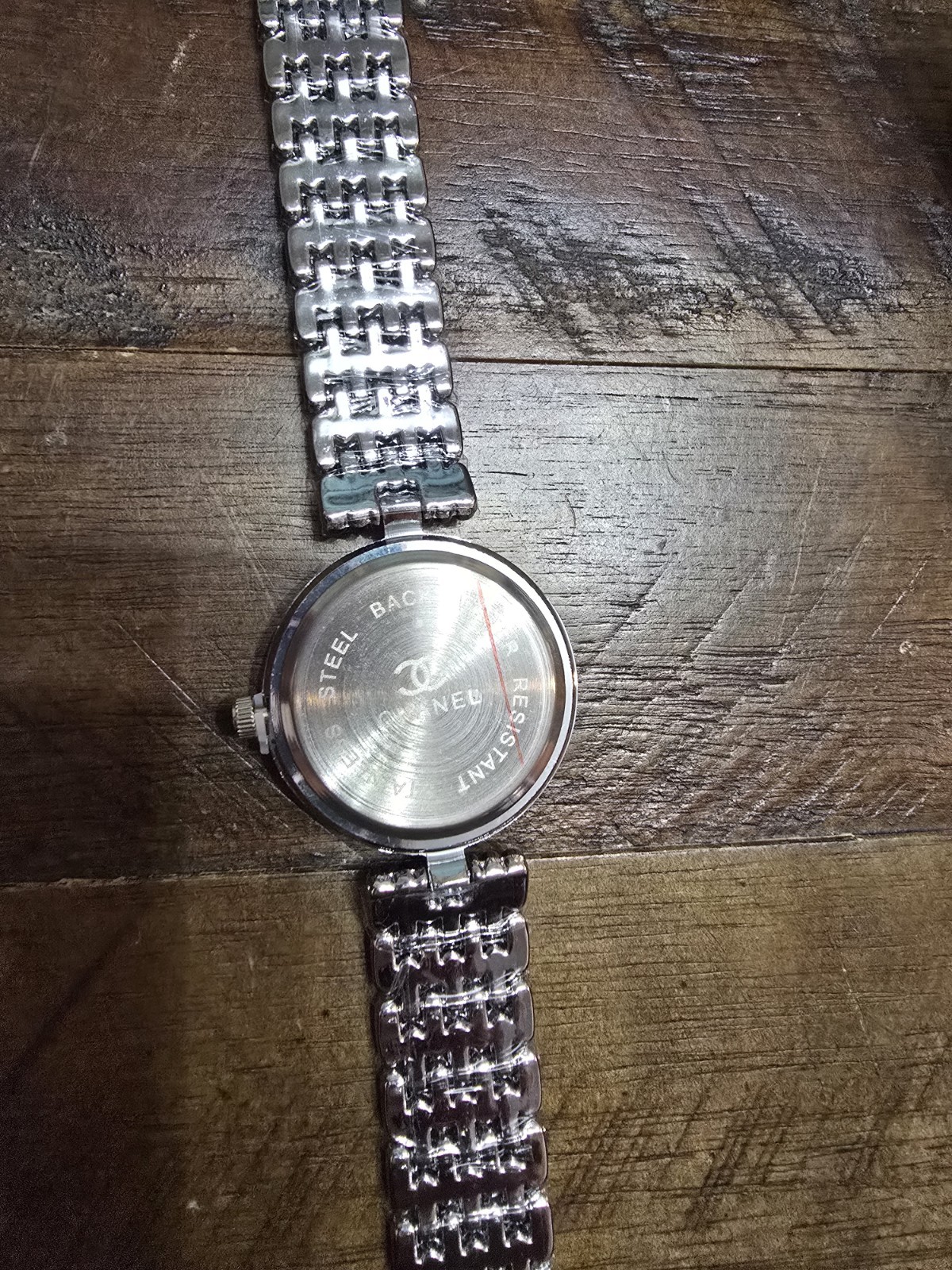 CHANEL Première Women’s Silver Quartz Diamond Markers Round Bracelet Watch Box