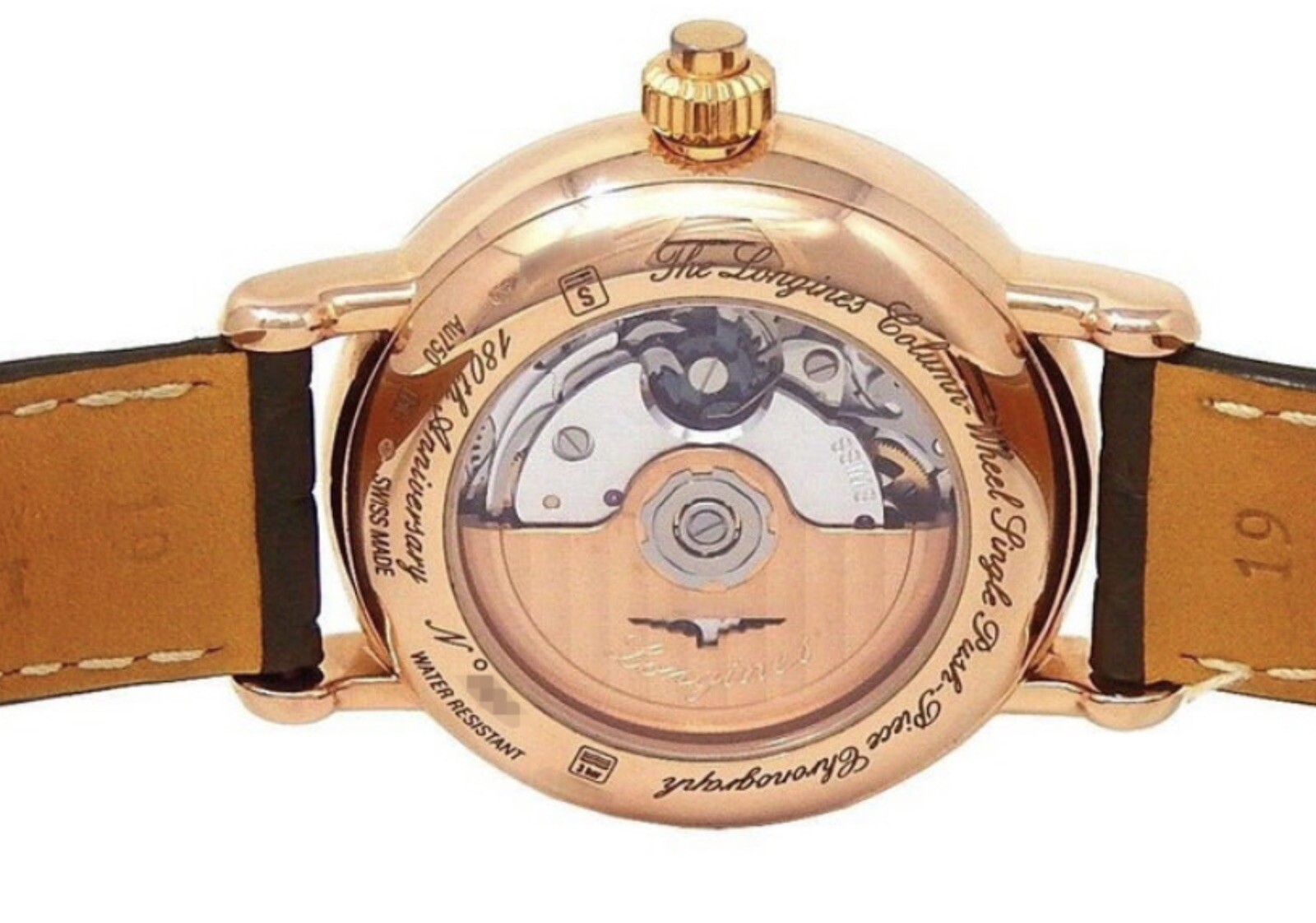 Longines Heritage Chronograph 18k Solid Rose Gold, L2.775.8.23.3