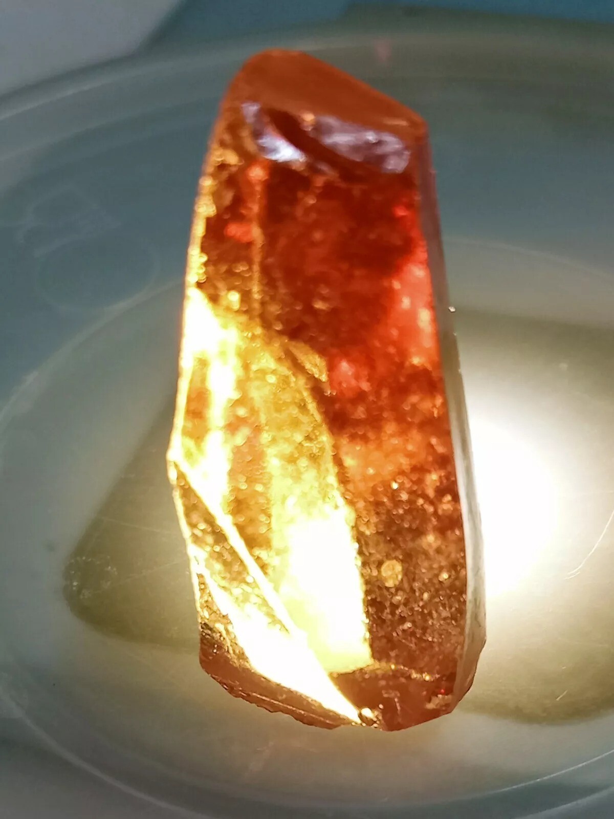 Natural Cambodian 176-178 Ct Orange Zircon Rough Cut Loose Gemstone Certified