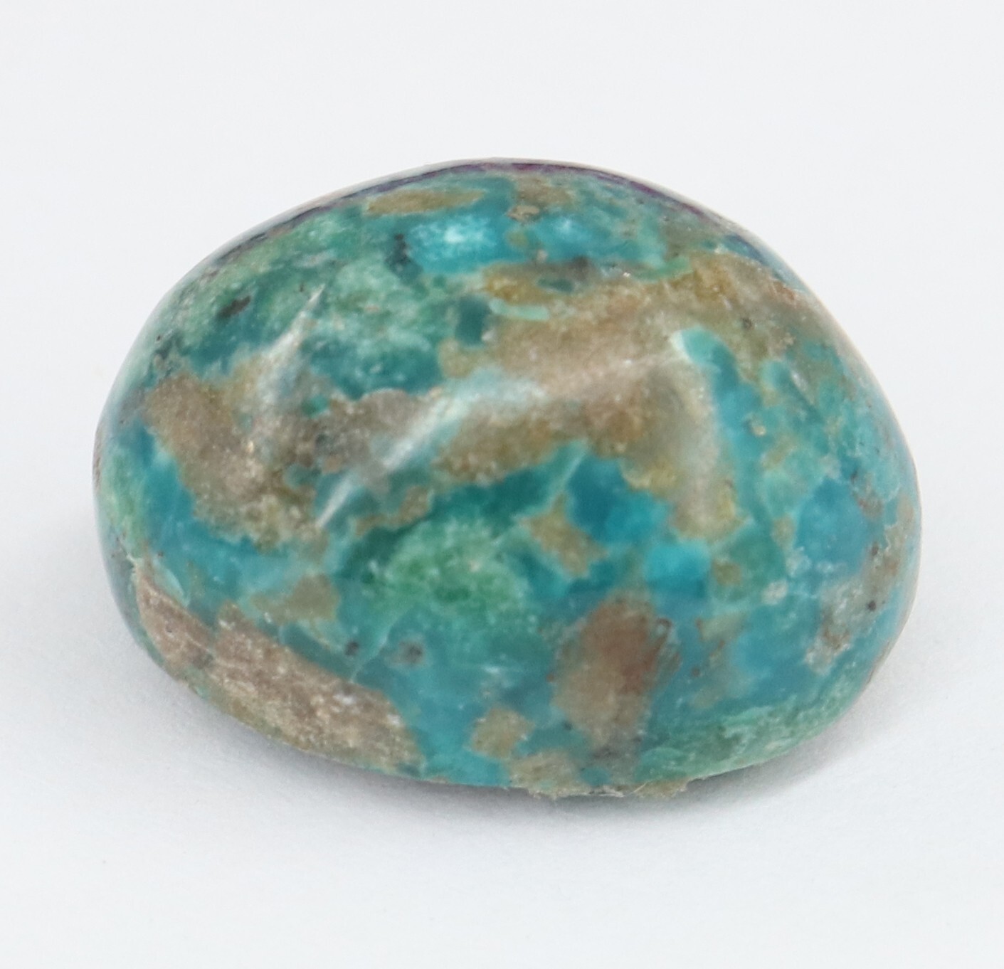 Natural Persian Blue Turquoise 21.25 Ct Untreated Cabochon Certified Gemstone