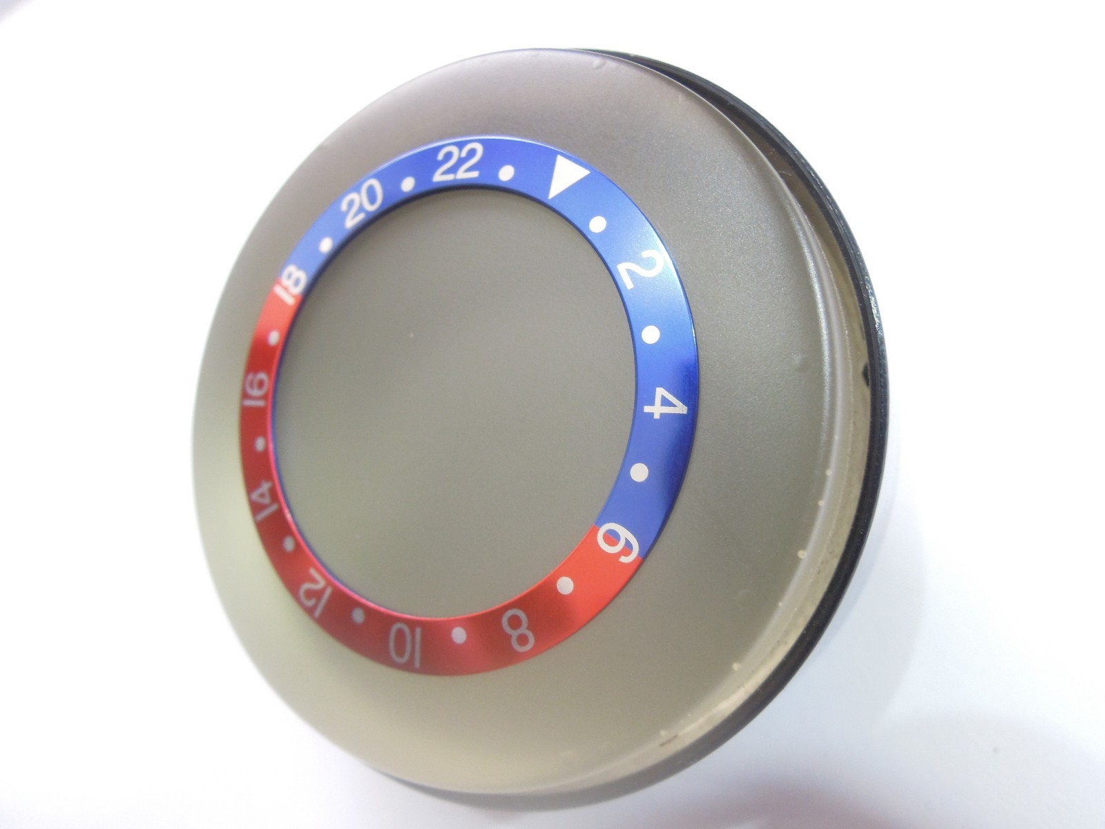 NEW BEZEL INSERT 38MM GMT PEPSI DIVERS LARGE 10BAR SKX031-033 (7S26-0040)