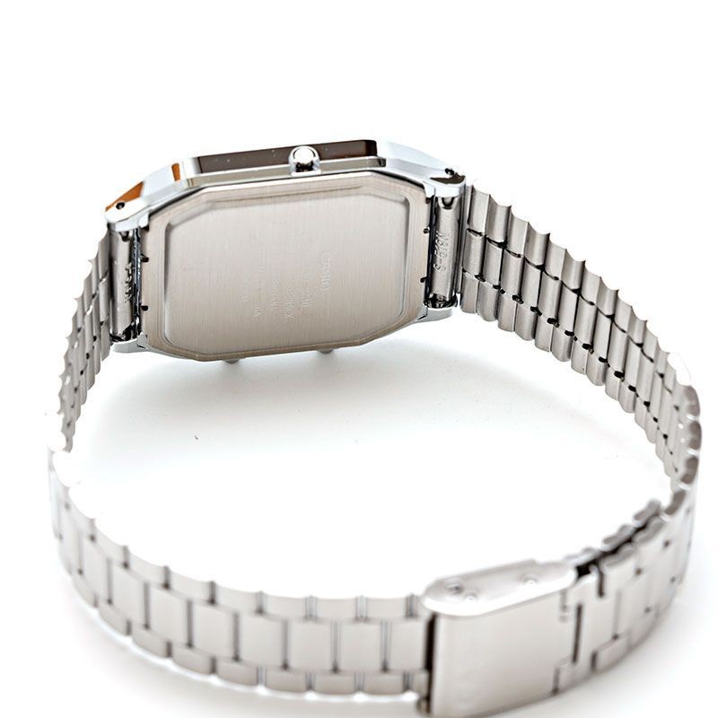 New CASIO Watch CASIO VINTAGE AQ 230A 1D Silver Black Men’s Women’s CASIO from J