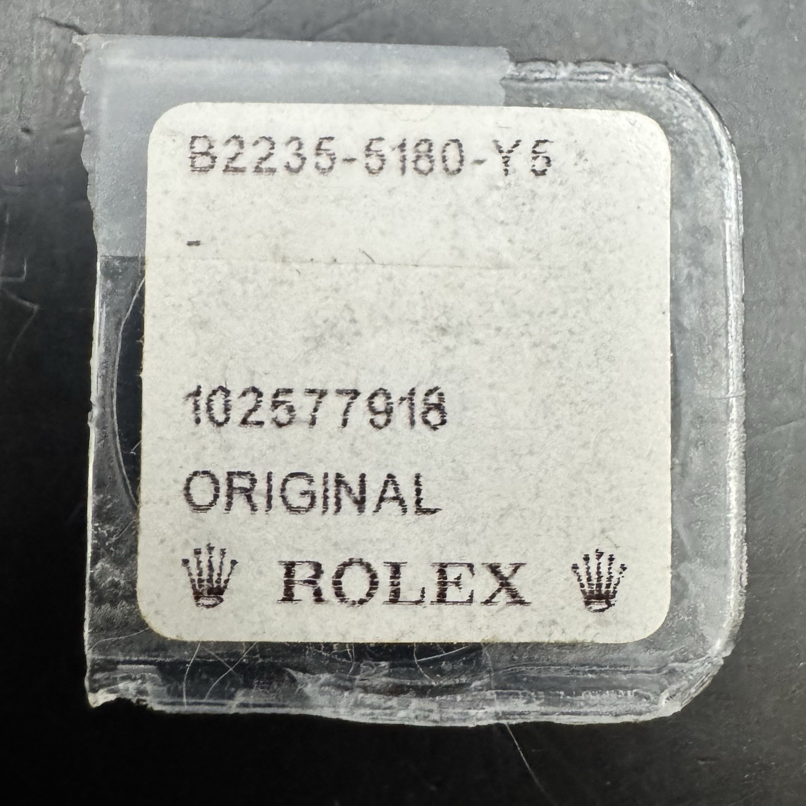 One (1) New Genuine Rolex Cal. 2235 Screw For Date Bridge and Platform Part 5180