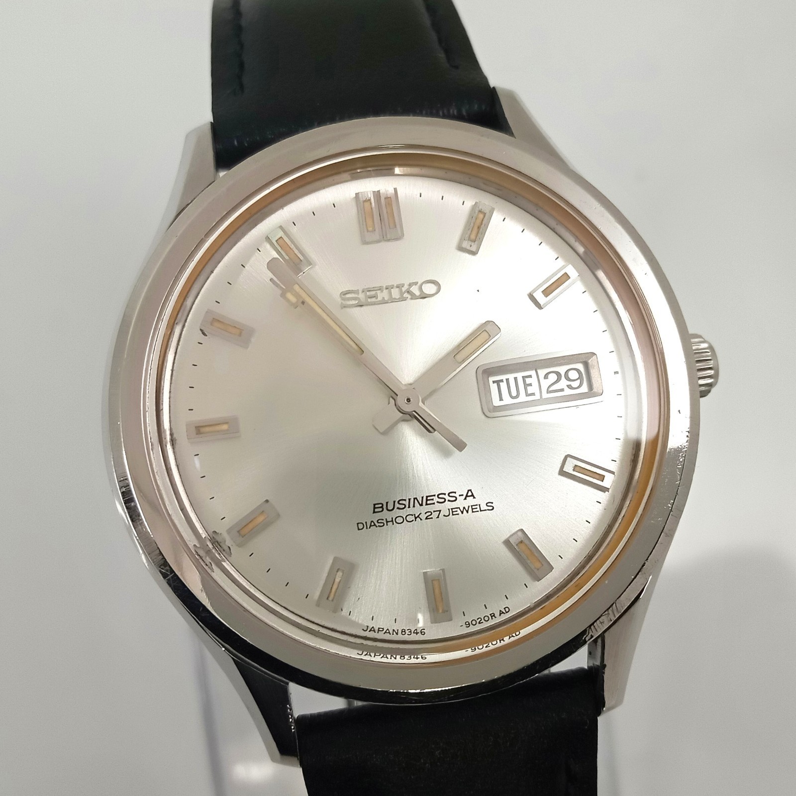 Vintage [Exc+5] Seiko Business-A 8346-9000 27 Jewels Men’s Automatic Watch U291