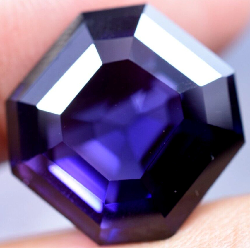 RARE Natural Purple-Blue Tanzanite 18.55 CT IF Certified Flawless Loose Gemstone