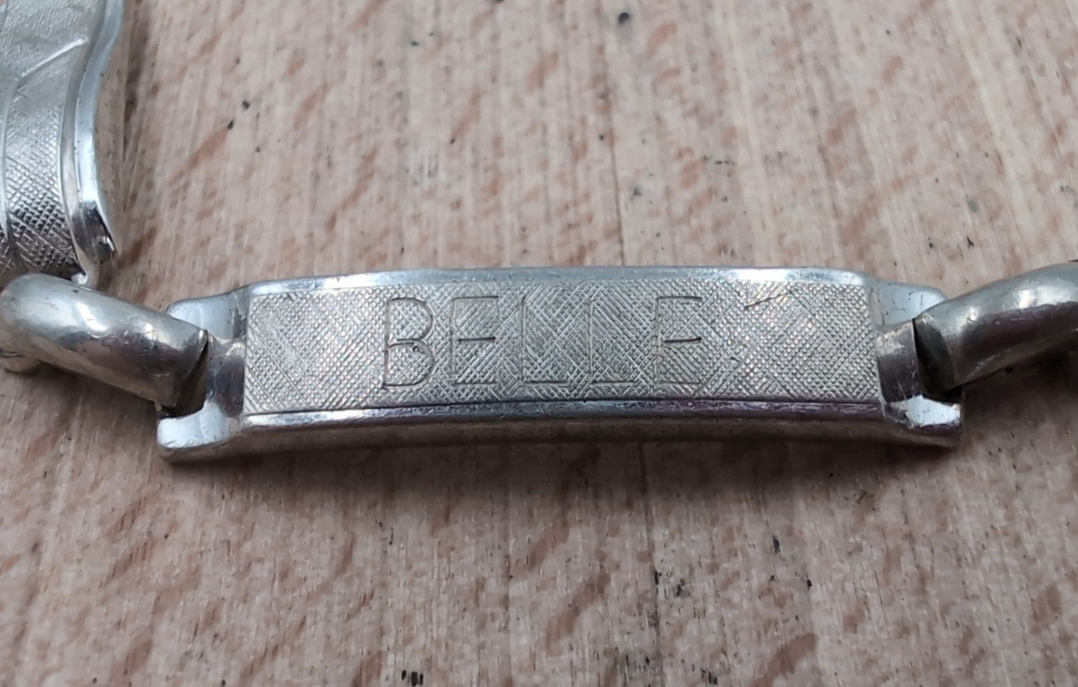 Sterling Silver Bracelet 9.2 Grams For “Belle”