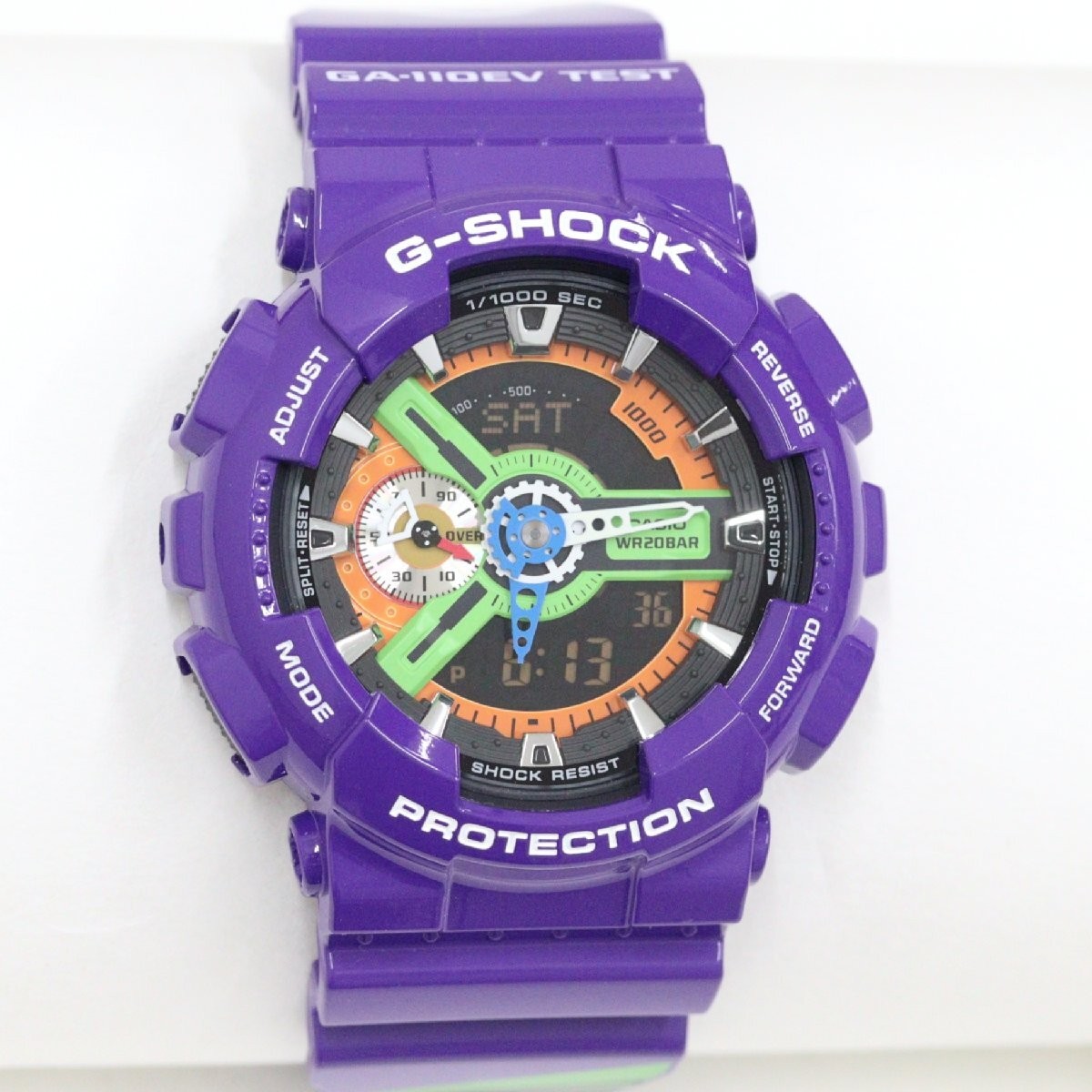 CASIO G-SHOCK GA-110EV-6AJR Evangelion Unit-01 Purple Watch Box Japan