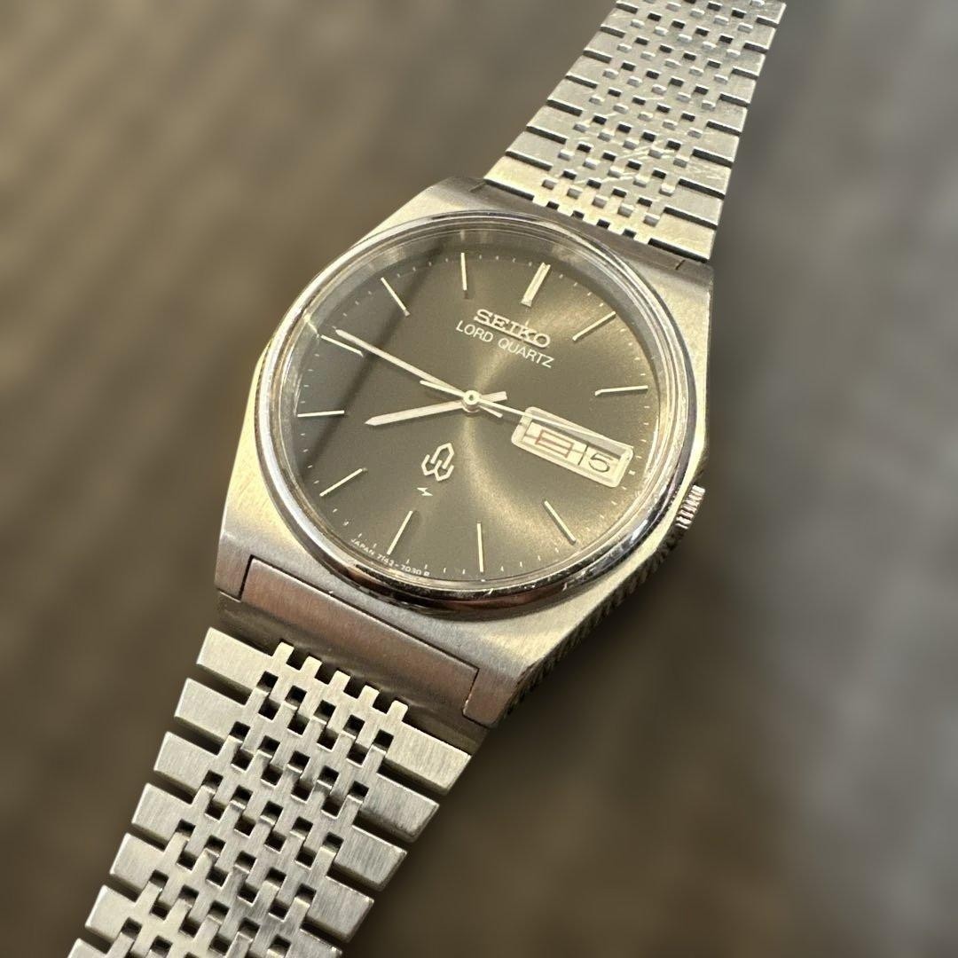 SEIKO LORD QUARTZ Watch Road Quartz excellent condition 7143 7020