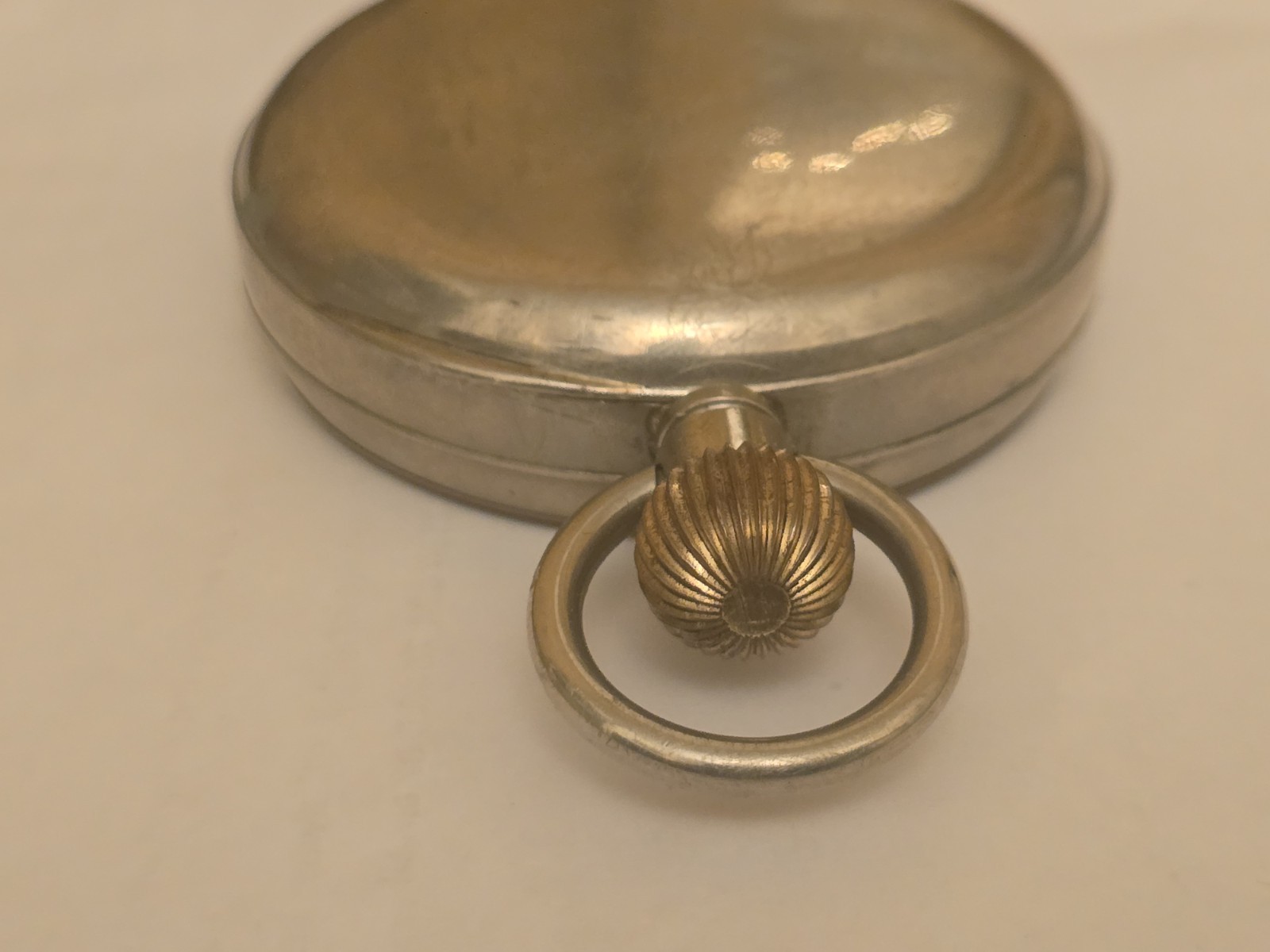 Rare Vintage mappin webb London 8 Days Pocket watch Large 60 MM