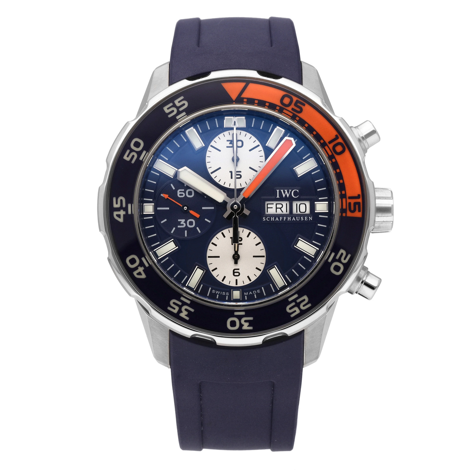 IWC Aquatimer Chronograph Blue Dial 44mm Automatic Men’s Watch IW376704