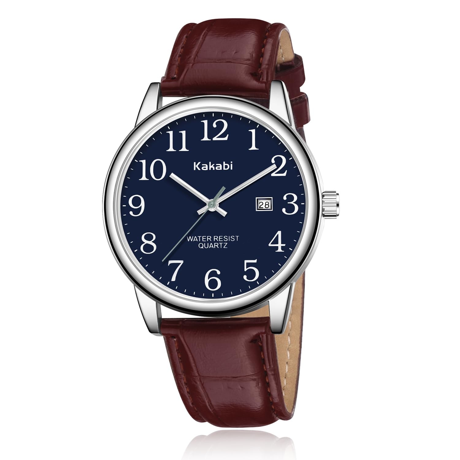 Kakabi Watch for Men, Easy Reader Unisex Analog Quartz Waterproof Wristwatch …