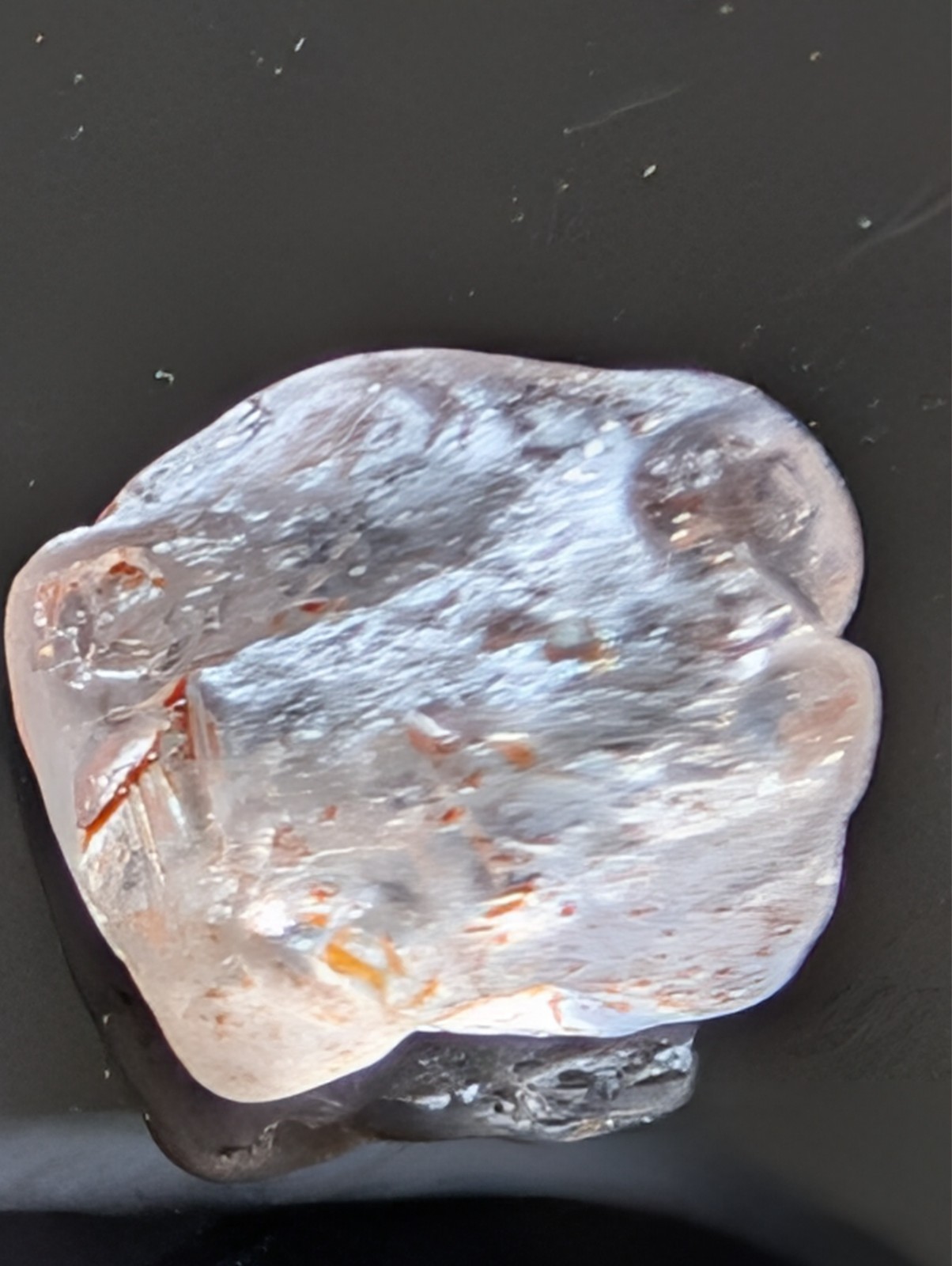 USA seller 6.28 Cut to IF SRI LANKA White Sapphire facet rough gemstone