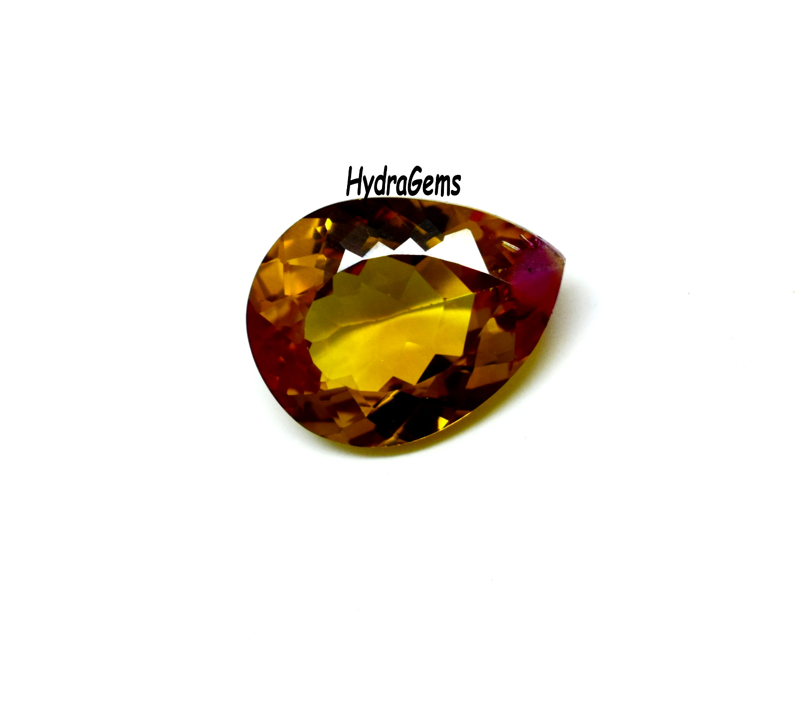 Natural Pitambari Sapphire Golden Honey Yellow-Reddish Tint 12.85 Carat Gemstone