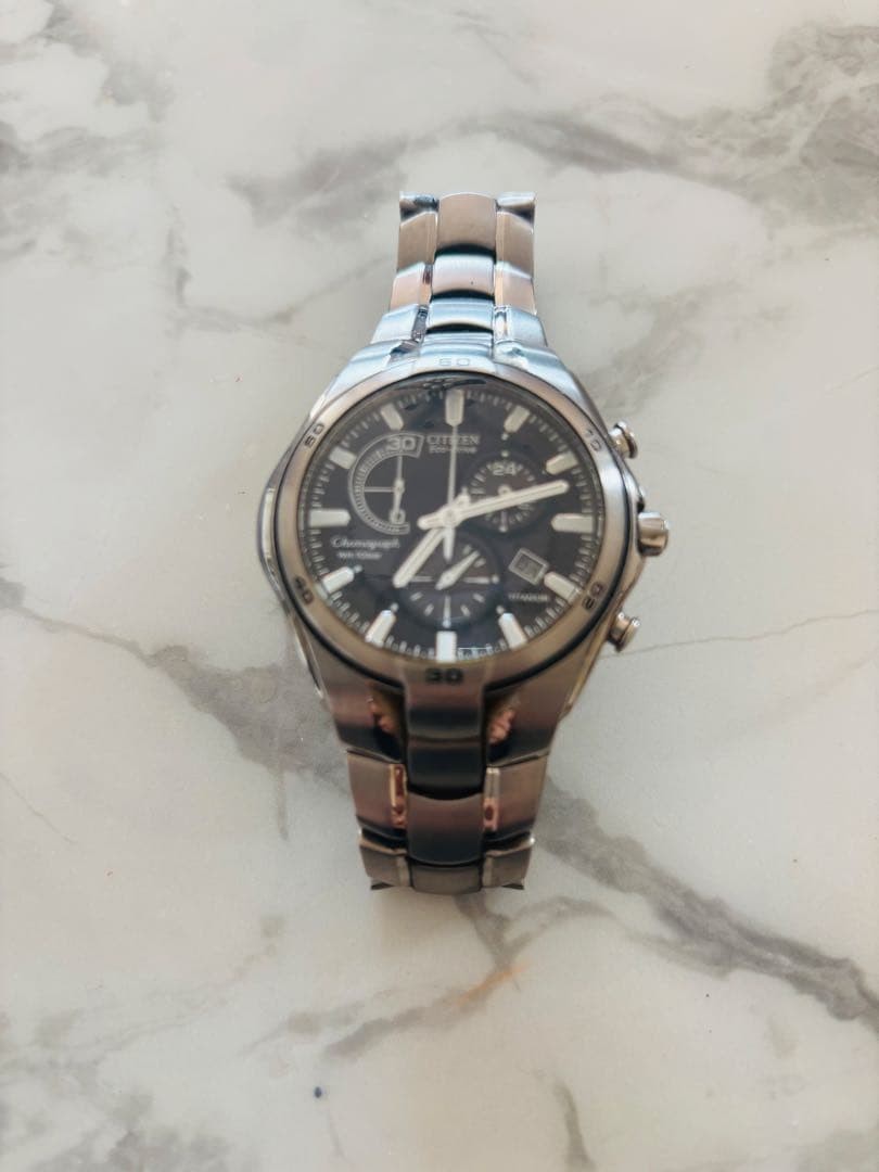 Citizen Chronograph Black Solar-Powered