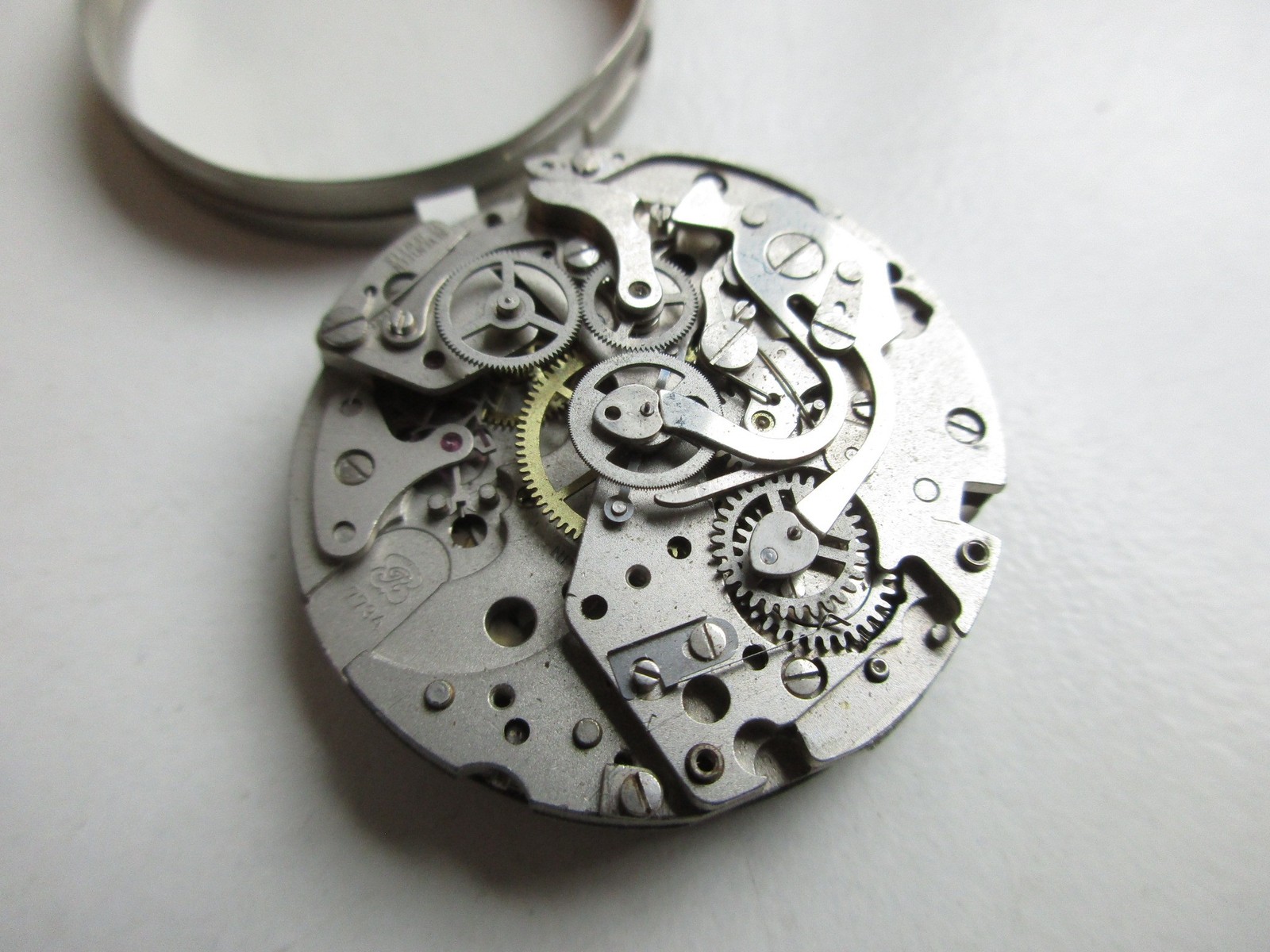Valjoux cal. 7734 Swiss chronograph watch movement – incomplete – for parts