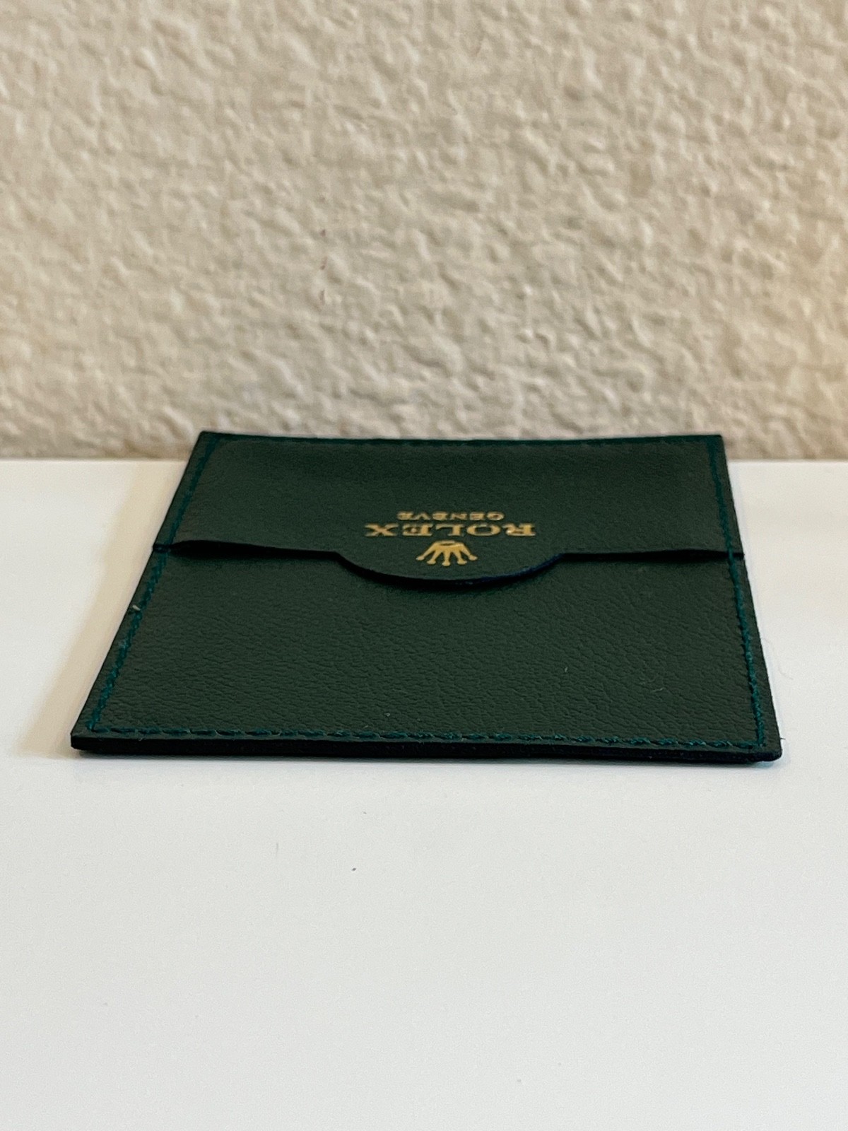 Authentic Rolex Geneve Leather Documents Holder Switzerland Code 0101.40.05