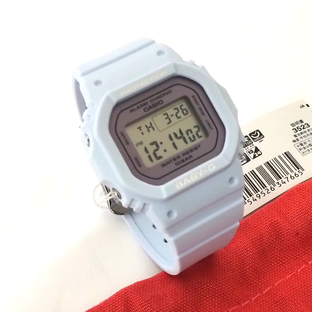CASIO BABY-G BGD-565SC-2JF Pearl lilac Flower Quartz Resin Women Watch