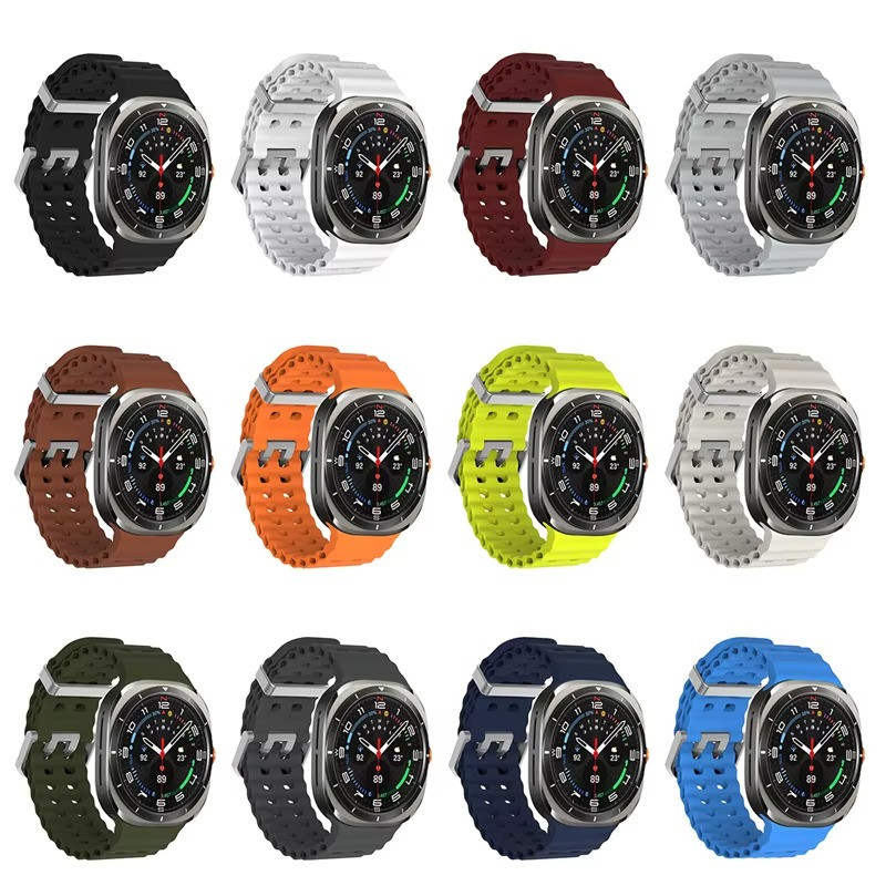 Soft Silicone strap for Samsung Galaxy Watch Ultra 47mm Galaxy Ultra Watch Band