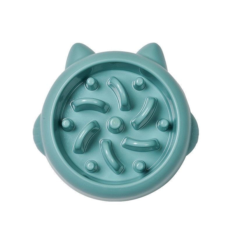 Pet Dog Cat Slow Feeder Bowls Anti Choking Slow Feeder Dish Bowl Home Dog Eating