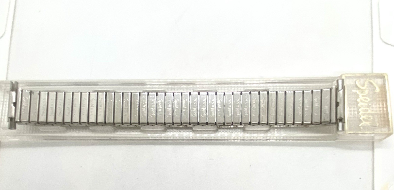VTG NEW SPEIDEL Twist-O-Flex RADIAL Silver Expansion Band 16-22mm Lugs 6” Long