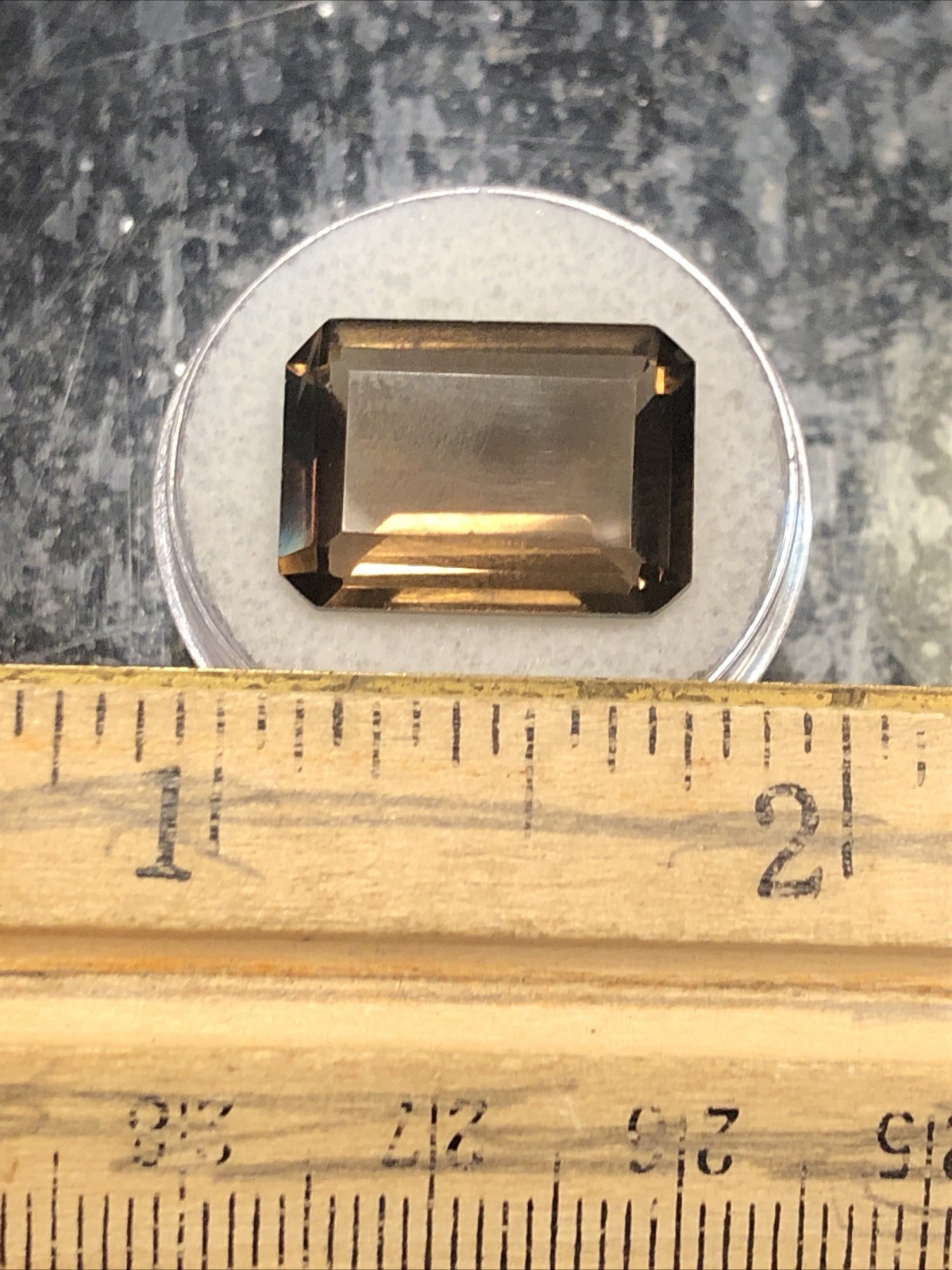 Big 12.5 Carat Natural Smokey Quartz Full Cut Gemstone! Make Your Own Jewelry!