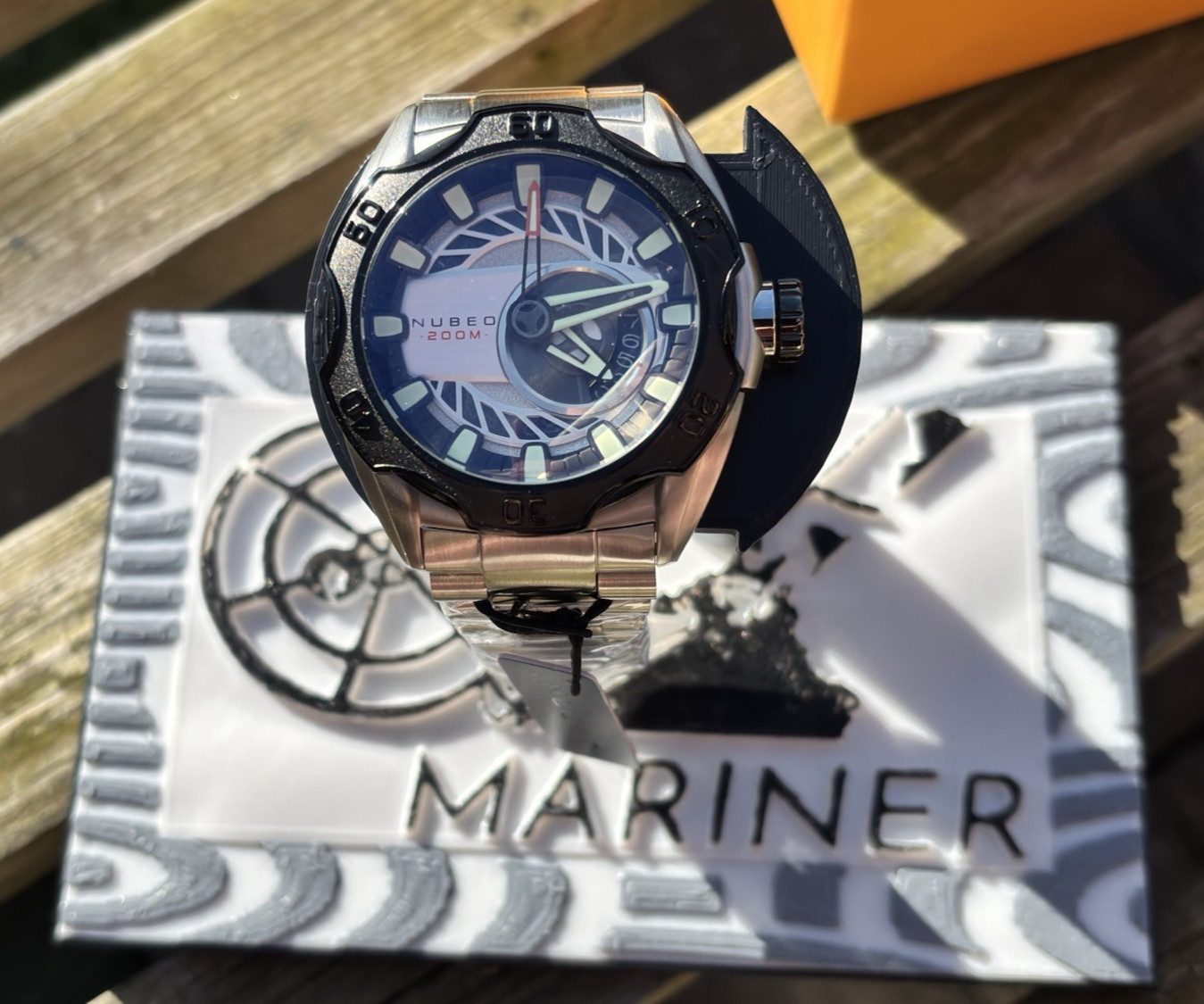 Nubeo Mariner Limited Edition Prototype Number 000/000 Silver Surfer & Stand