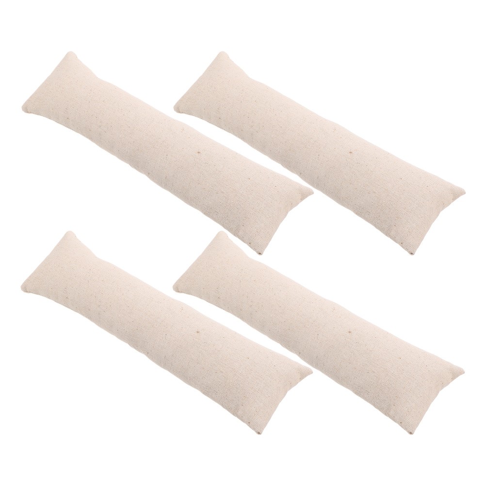 4Pcs Light Grey Jewelry Display Pillows Soft Cushion Watch and Bracelet Storage