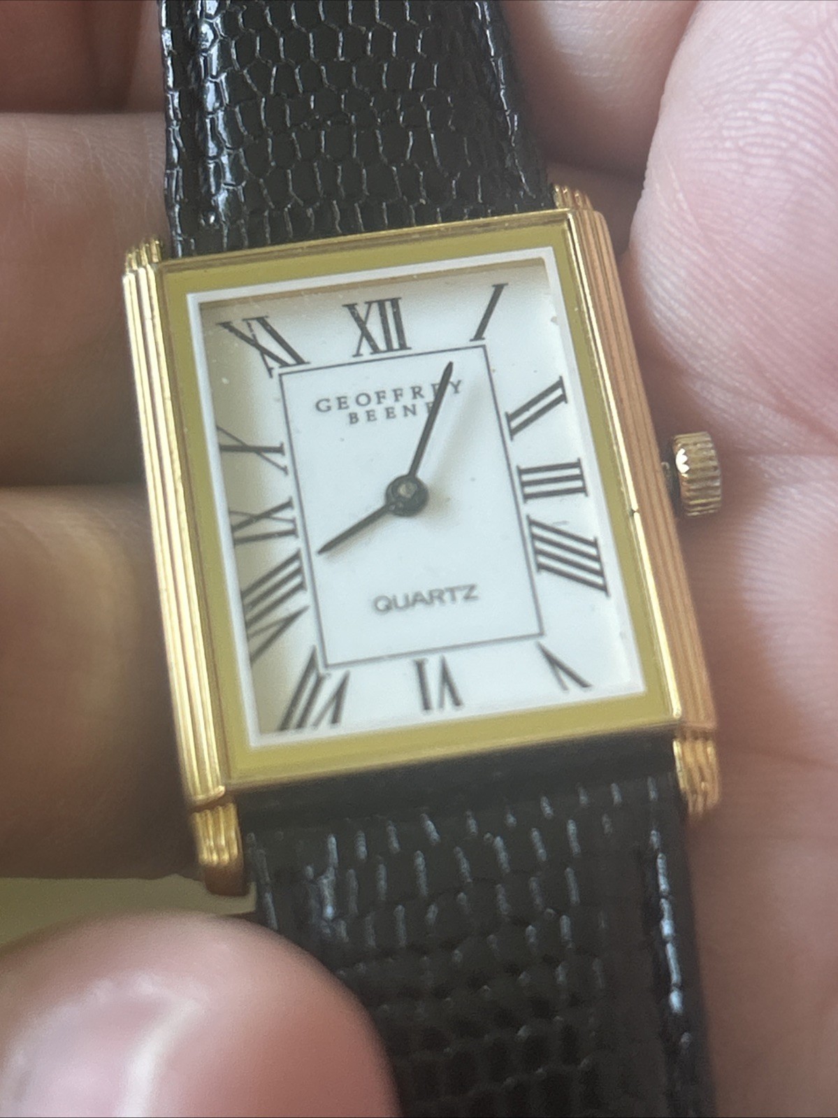 Geoffrey Beene Tank Watch