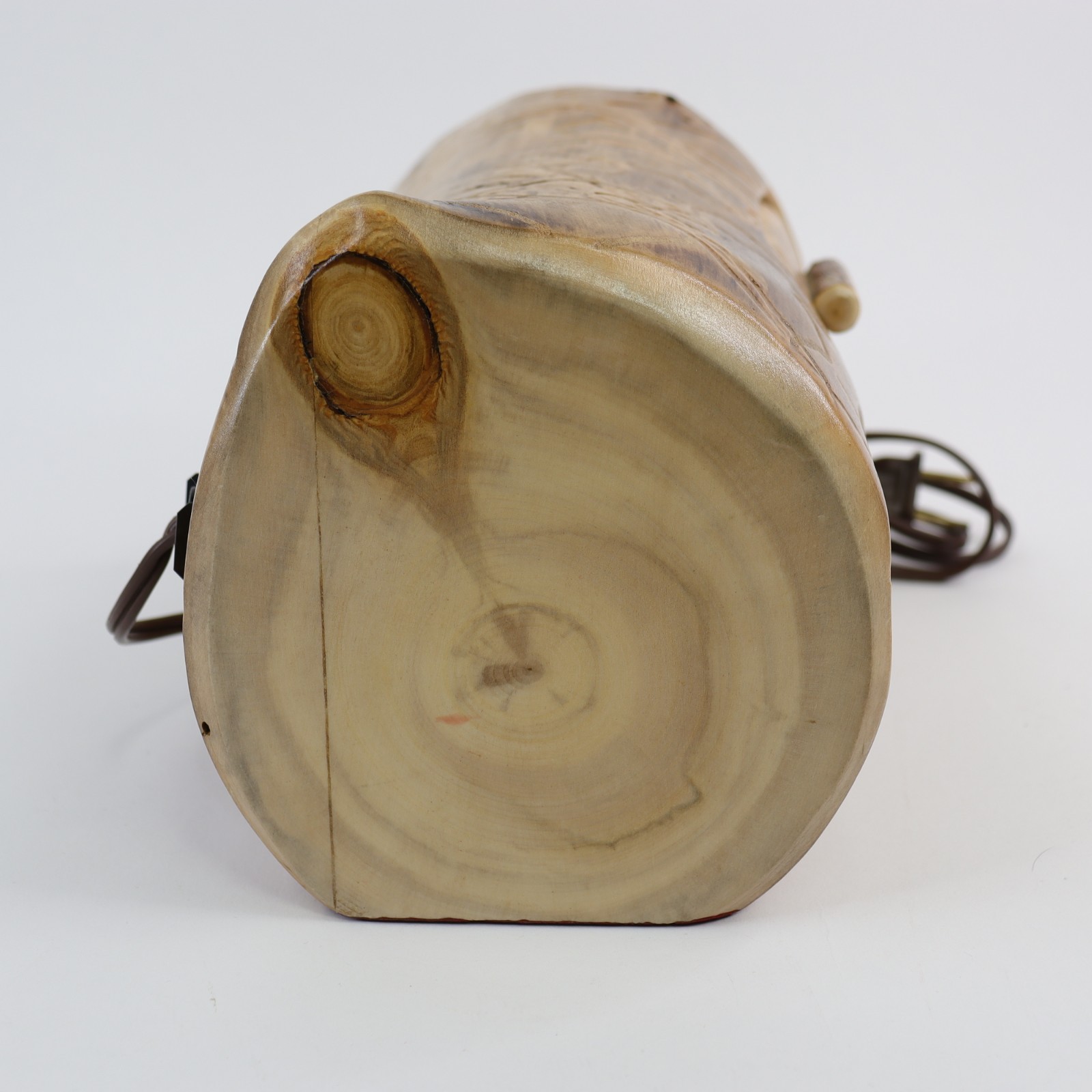 Aspen Wood Wooden Trinket Jewelry Box Nature Turns Rustic Cabin Night Light