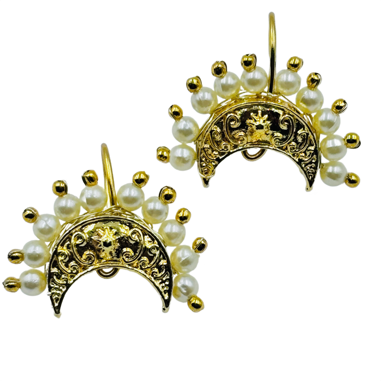 Beautiful Gold Plated Bugadi Ear Cuff , Festival Wedding Jewelry for Women