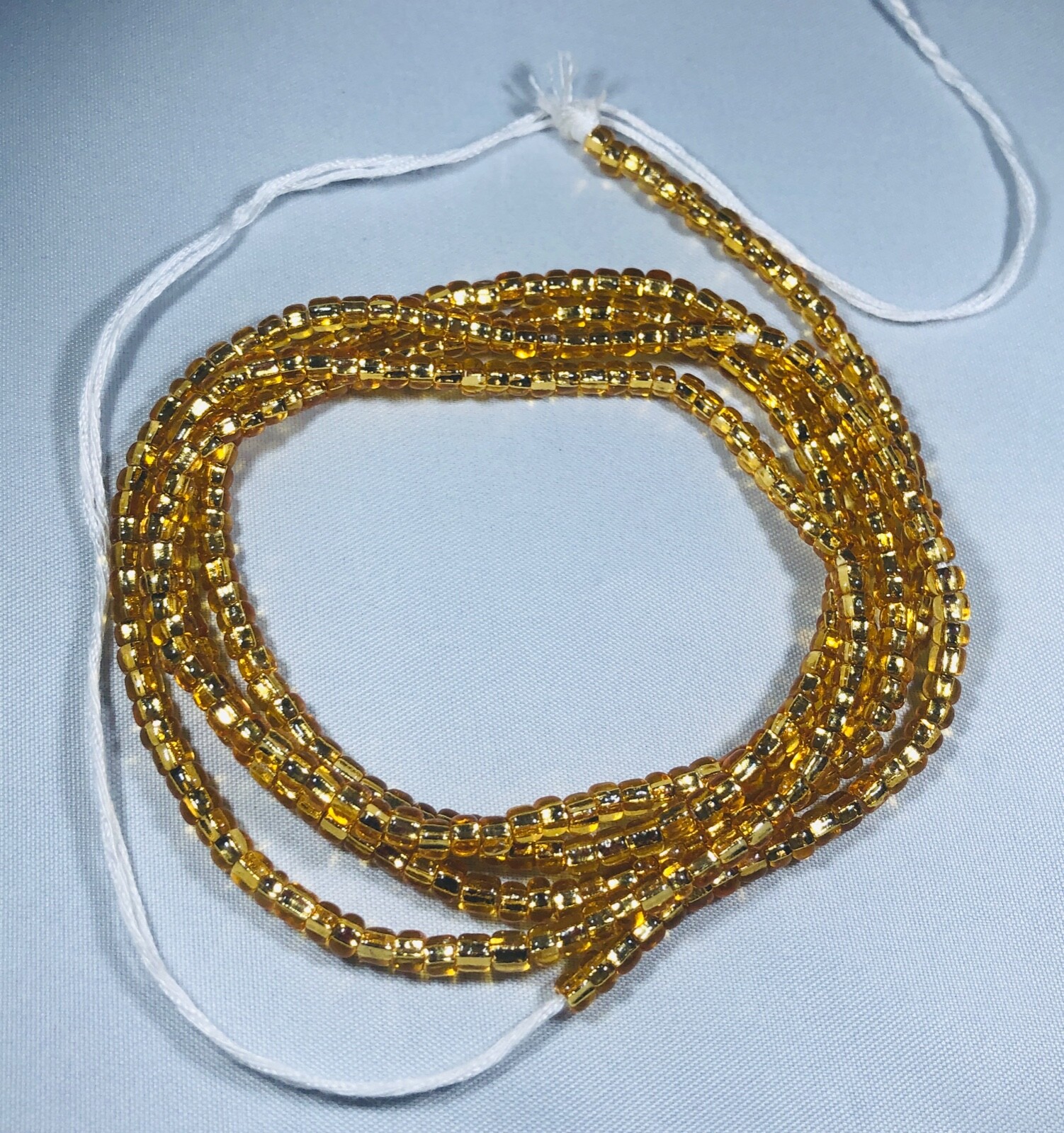 28″-50″ Elegant Tie On African Waist Beads Belly Chain Jewelry Waist Controller