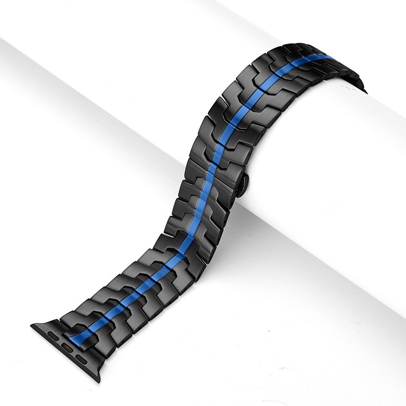 Quality Solid Stainless Steel Watch Strap Men’s Fashion Metal Bracelet 20mm 22mm