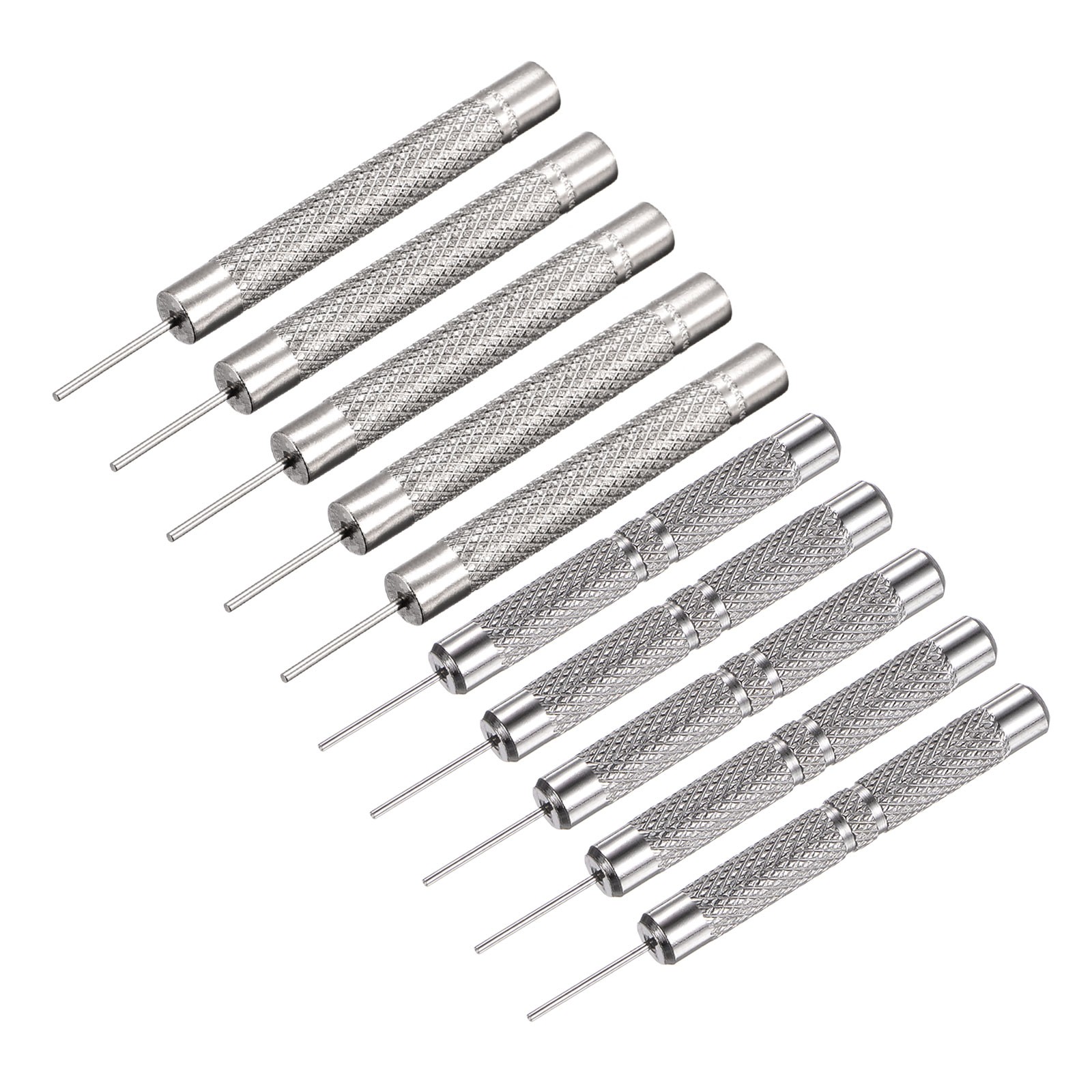 Watch Band Pin Punch 0.8/1mm Dia Watch Straps Link Pin Remover Tool 10 Pcs