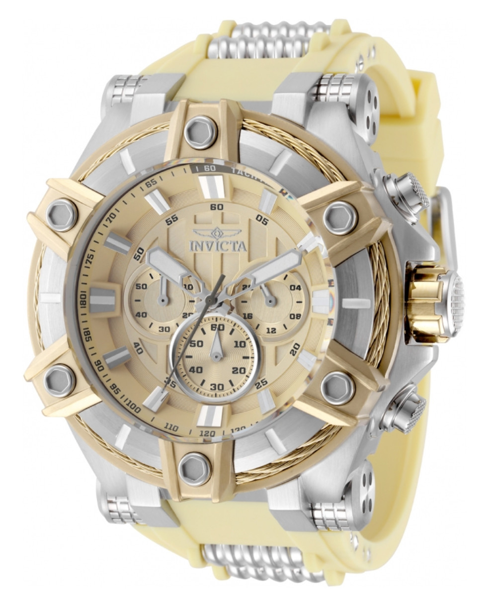 Invicta Bolt Desert Titan Men’s 52mm Tan Quartz Chronograph Watch 49808