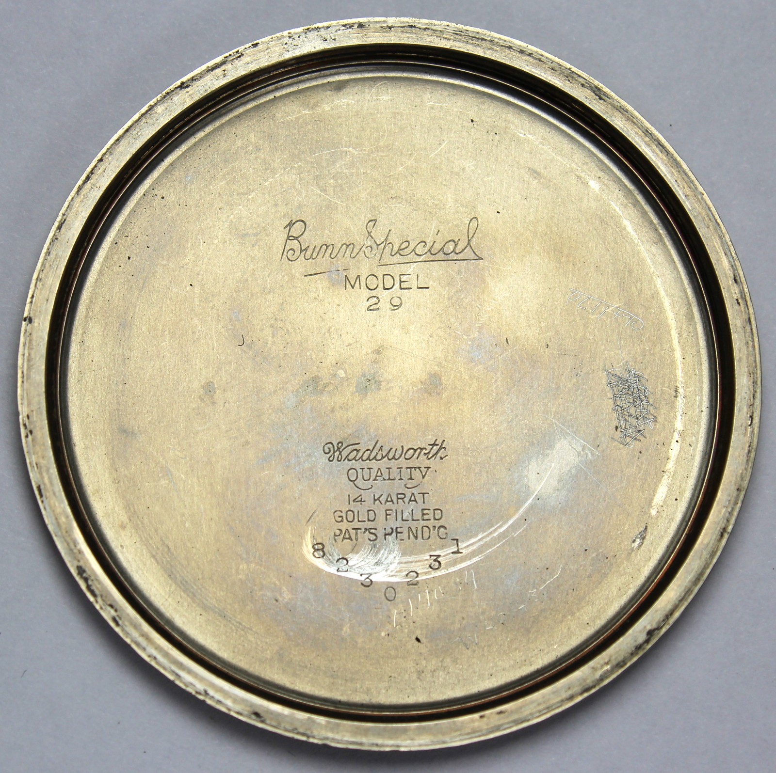 1928 Illinois Bunn Special Type 3 60 HR 16s 21j Gold Filled Pocket Watch – Runs