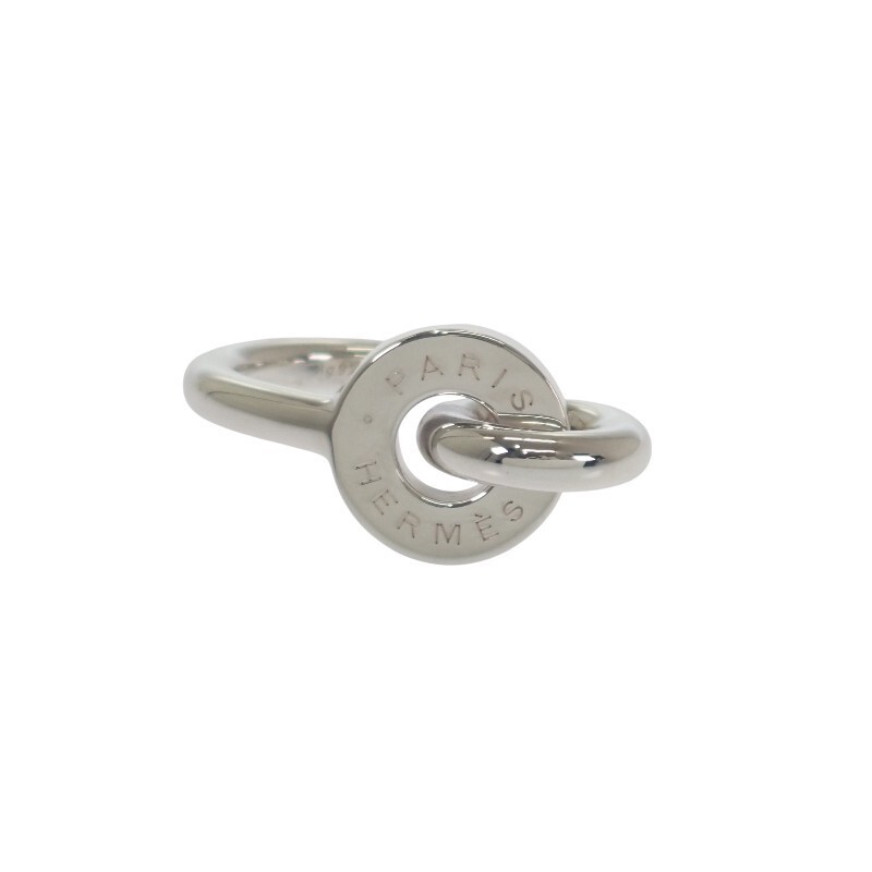 Hermes Sellier US6-6.25 Ring 925 Silver Hd #53 293371