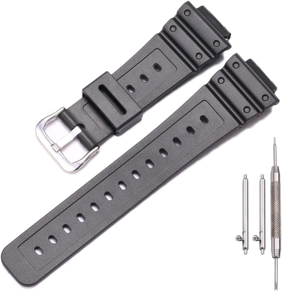 Black Replacement Bracelet for G-Shock GA2100/GA-2110 – Waterproof & Stylish